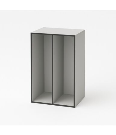 Regał otwarty dwudzielny