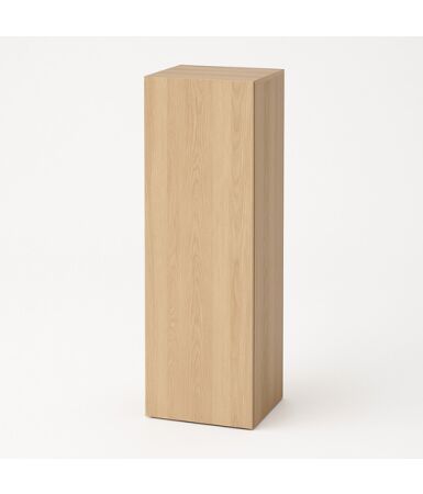 Szafa z podwójnymi drzwiami i drążkiem